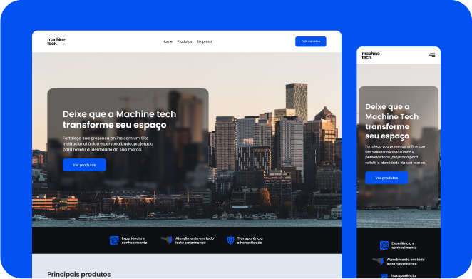 Machine Tech | Criação de sites